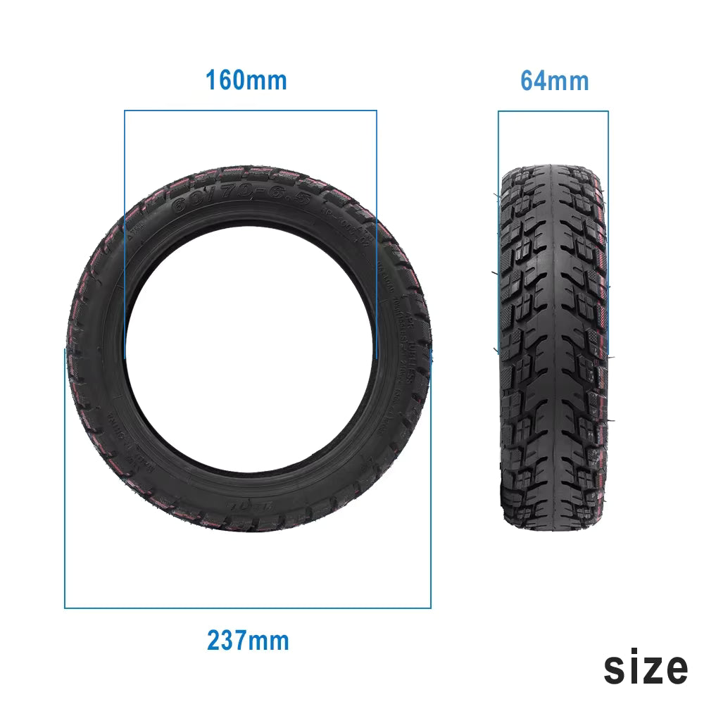Däck 10" Off-Road Luft Ninebot G30 - Anti punkteringsgel - Wheelyshop.se