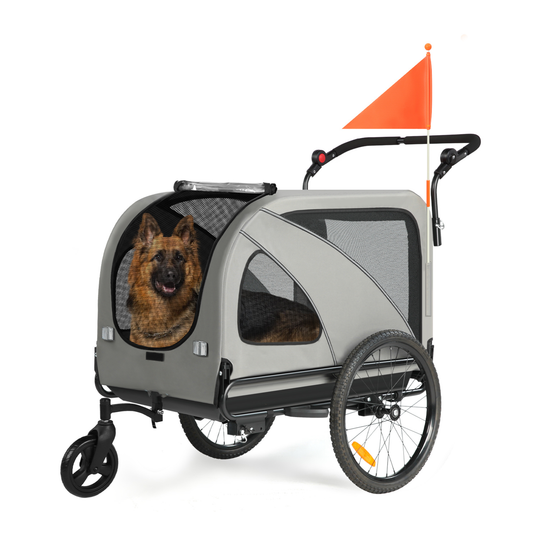 Vélo remorque pour animaux intelligent 10202NS - Remorque pour animaux - Wheelyshop