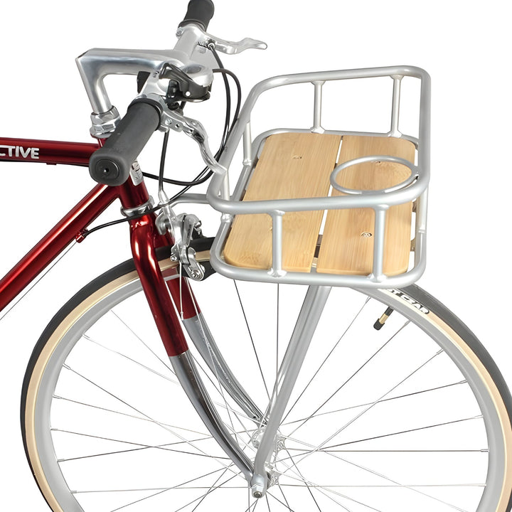 Panier de vélo Retro Edition sur un vélo