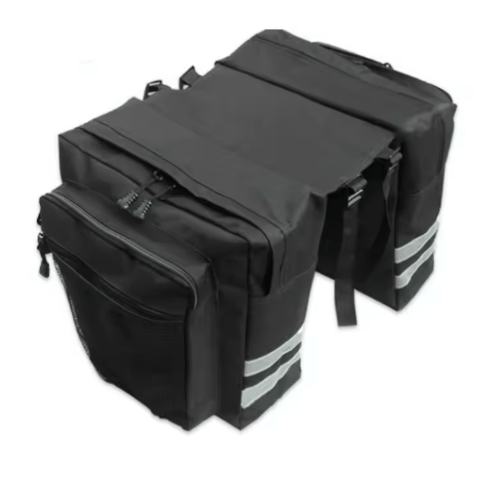 Sacoche de porte-bagages double face pour vélos - Accessoire - Wheelyshop