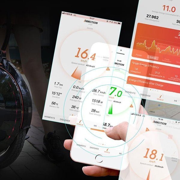 Inmotion V10F - Enhjuling - Wheelyshop