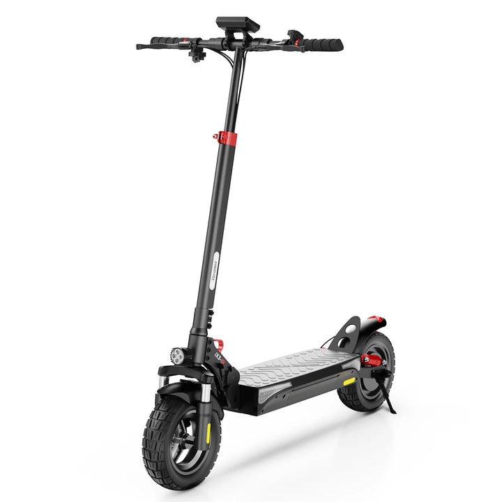 Trottinette électrique iScooter iX3 vue de trois-quarts avant