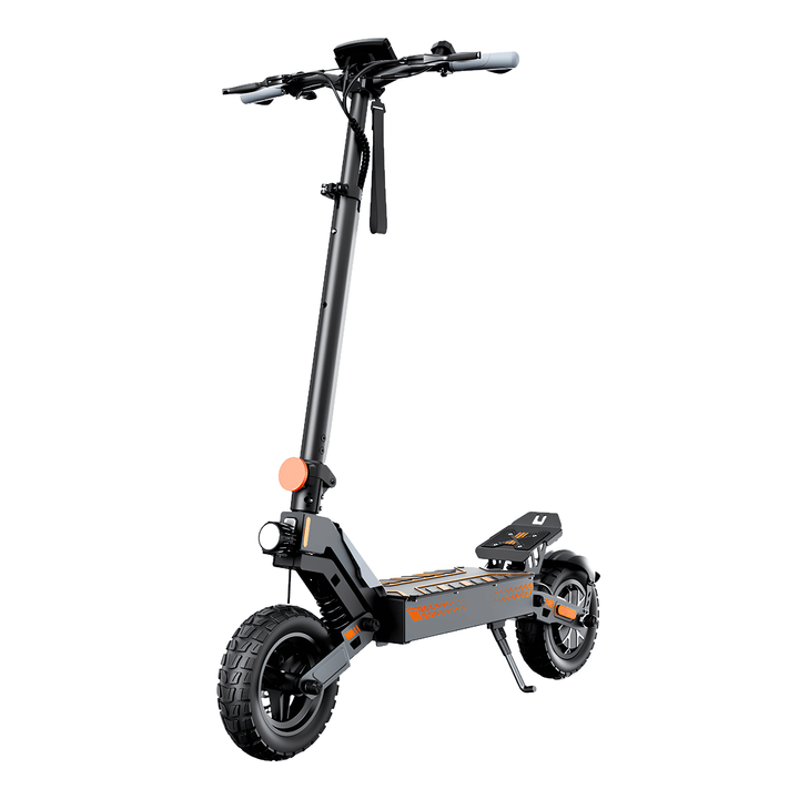 Trottinette électrique iScooter W10 vue de trois-quarts avant