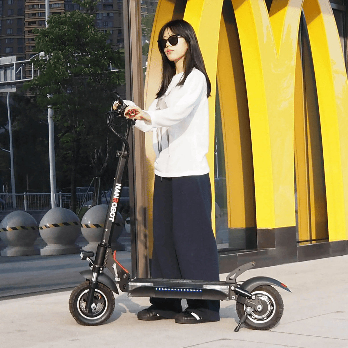 Nanrobot T1 - Trottinette électrique - Wheelyshop