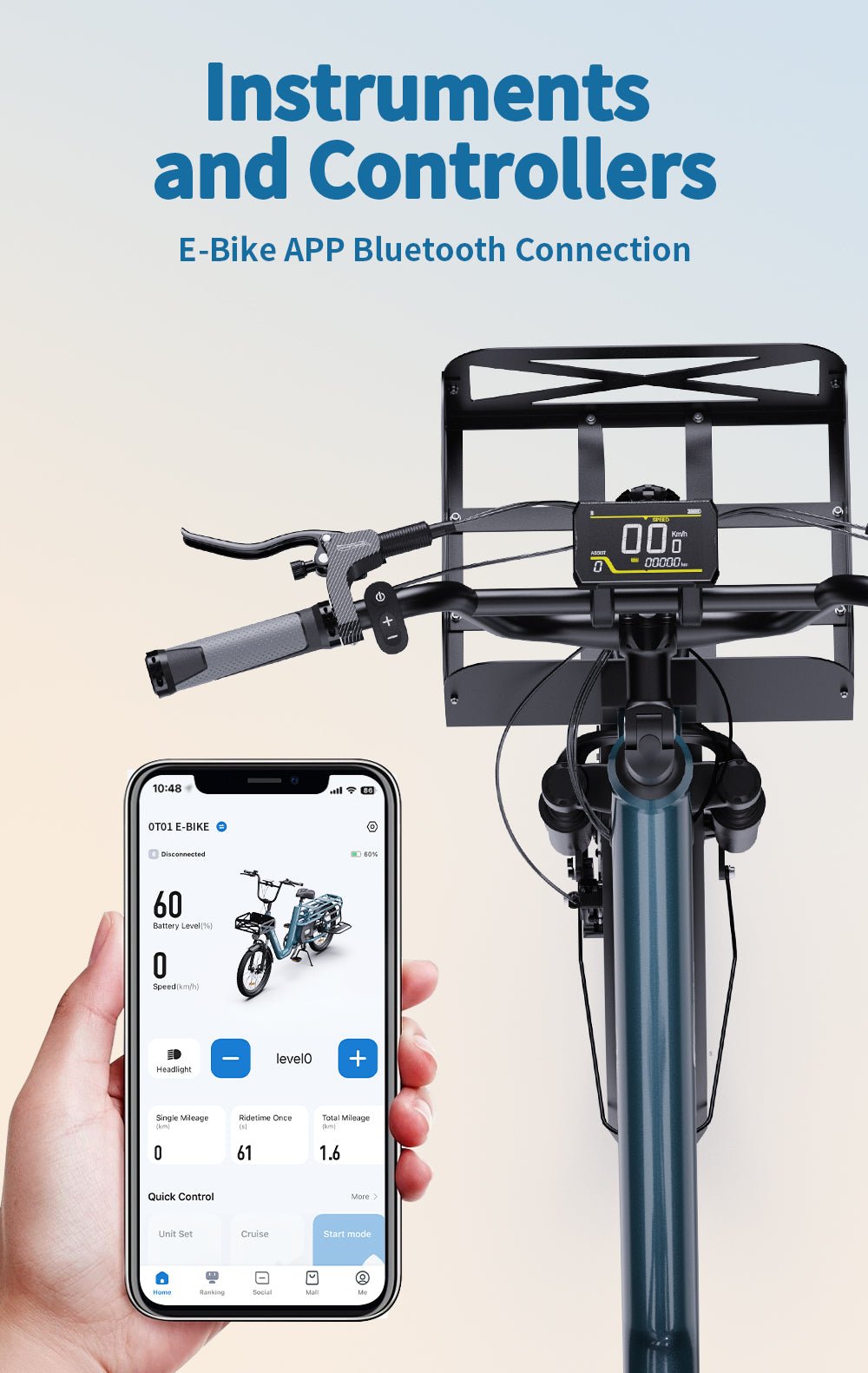 OneSport OT01 - Elcykel - Wheelyshop