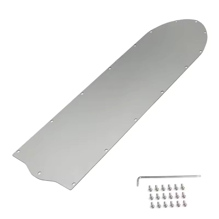 Protection batterie inox pour Ninebot G2 en argent