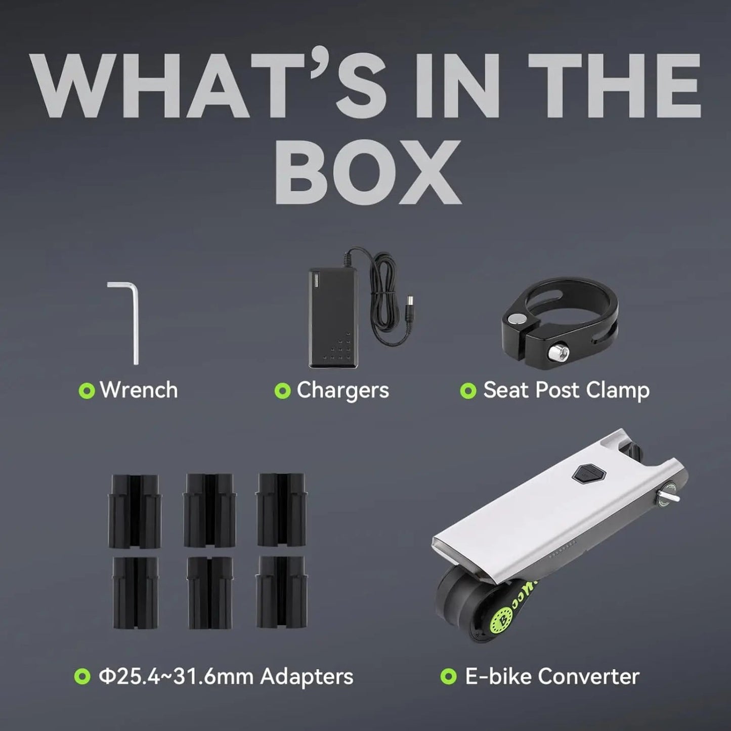 Smart elassistans - kit för cykel - Tillbehör - Wheelyshop