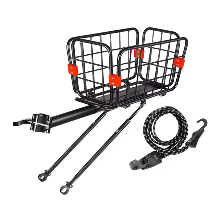 Porte-bagages intelligent pour vélo avec panier avec pièces fournies