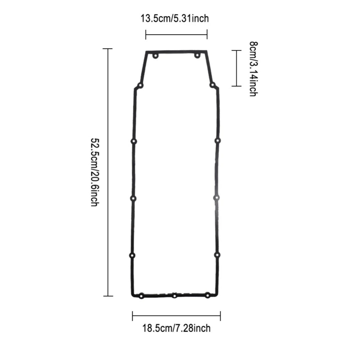 Tätningsring batteriskydd INOKIM OX/OXO - Reservdel - Wheelyshop