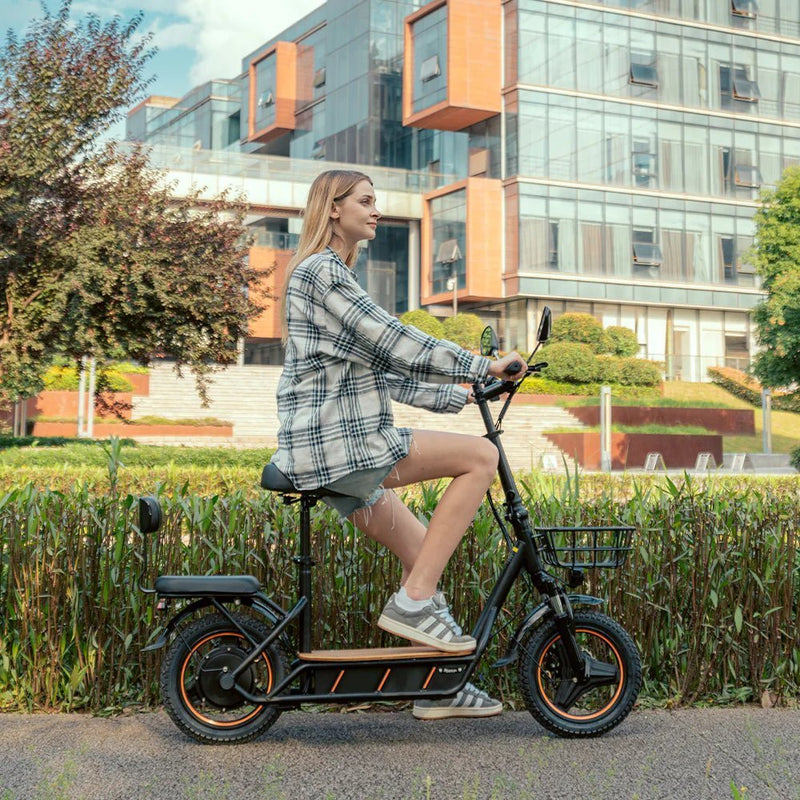Elsparkcyklar med integrerad sadel – Bekvämt, praktiskt och populärt! - Wheelyshop