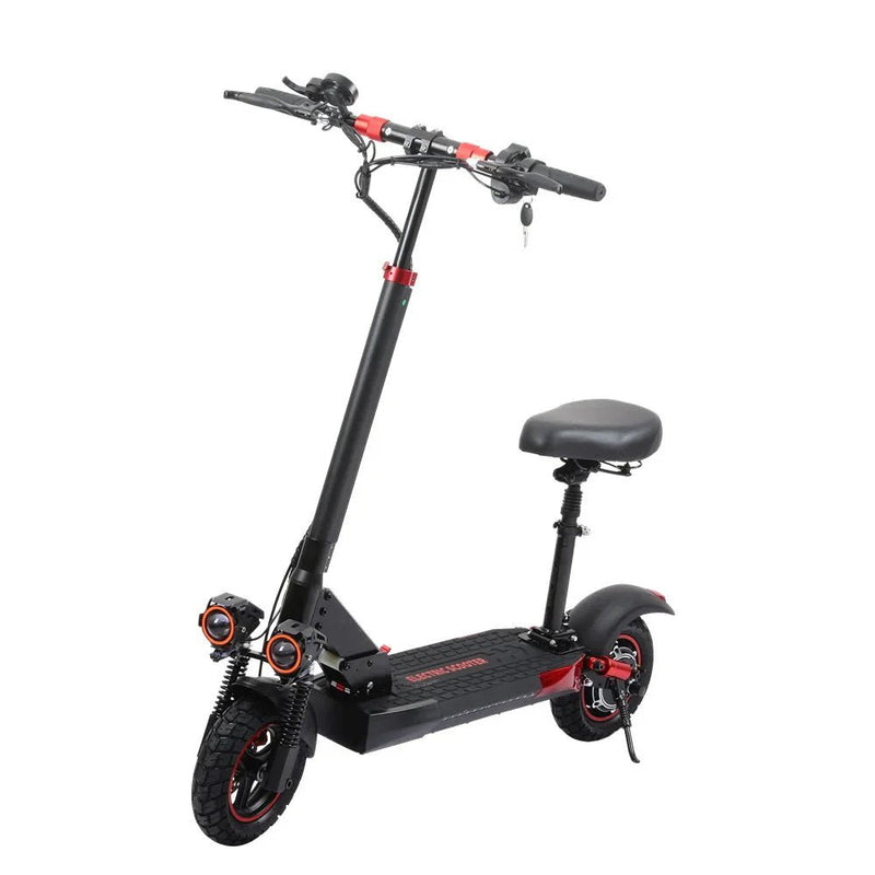 Trottinette électrique avec selle