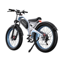 Vélo électrique fat bike Duotts N26 vu de face coloris gris