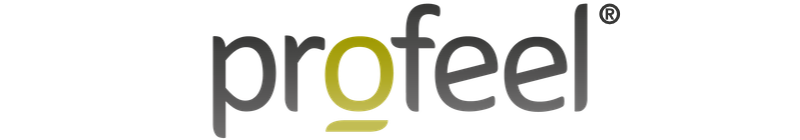 Profeel företag logotyp