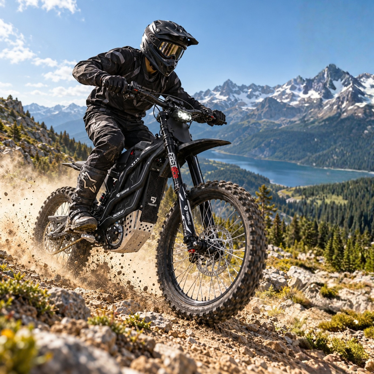 79BIKE Falcon GT - Moto-cross électrique - Wheelyshop