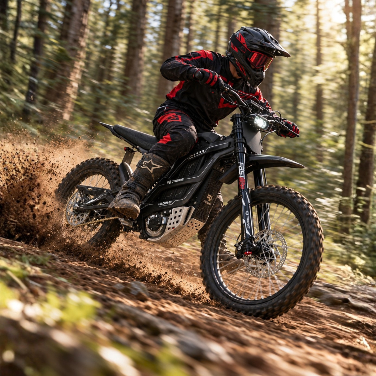 79BIKE Falcon GT - Moto-cross électrique - Wheelyshop