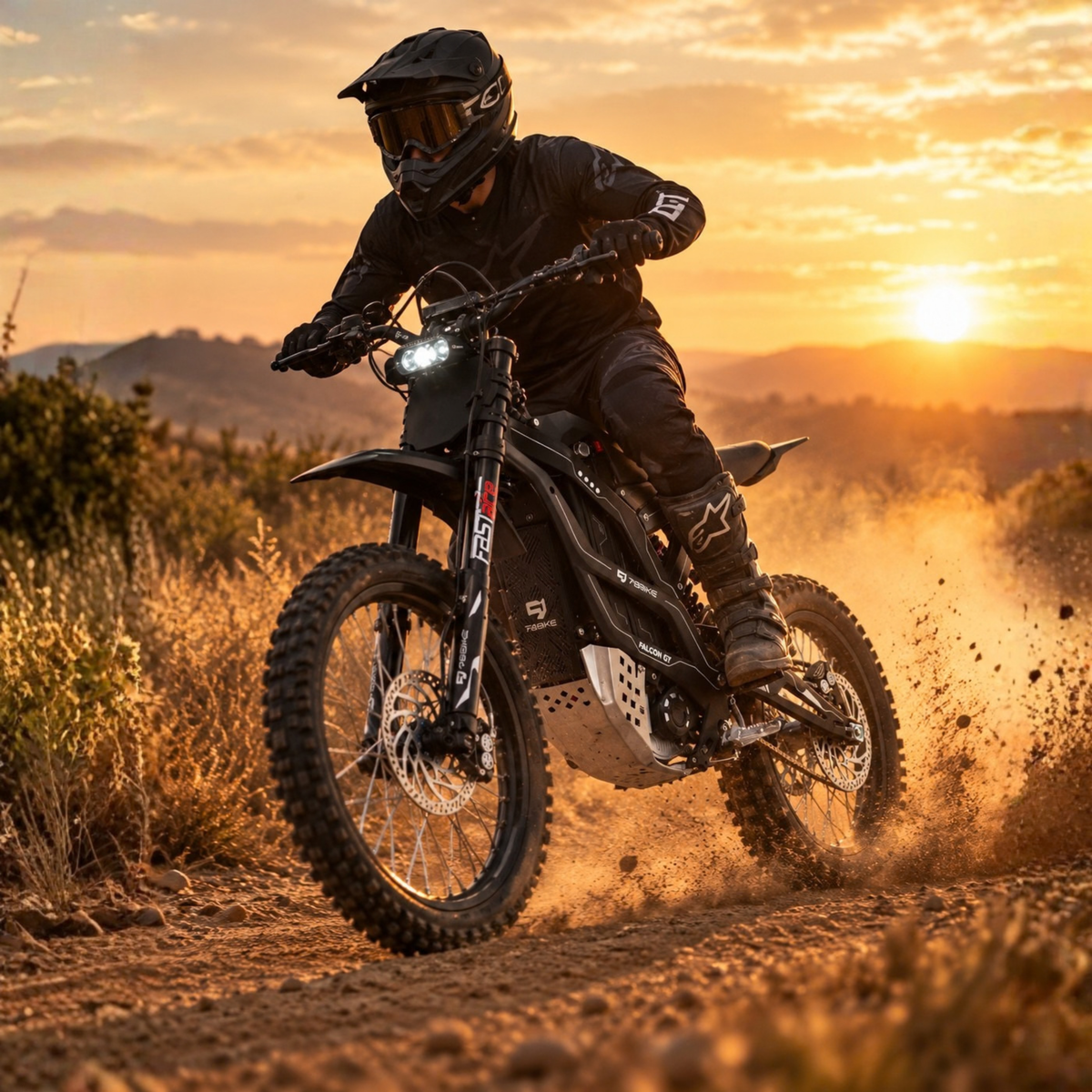 79BIKE Falcon GT - Moto-cross électrique - Wheelyshop