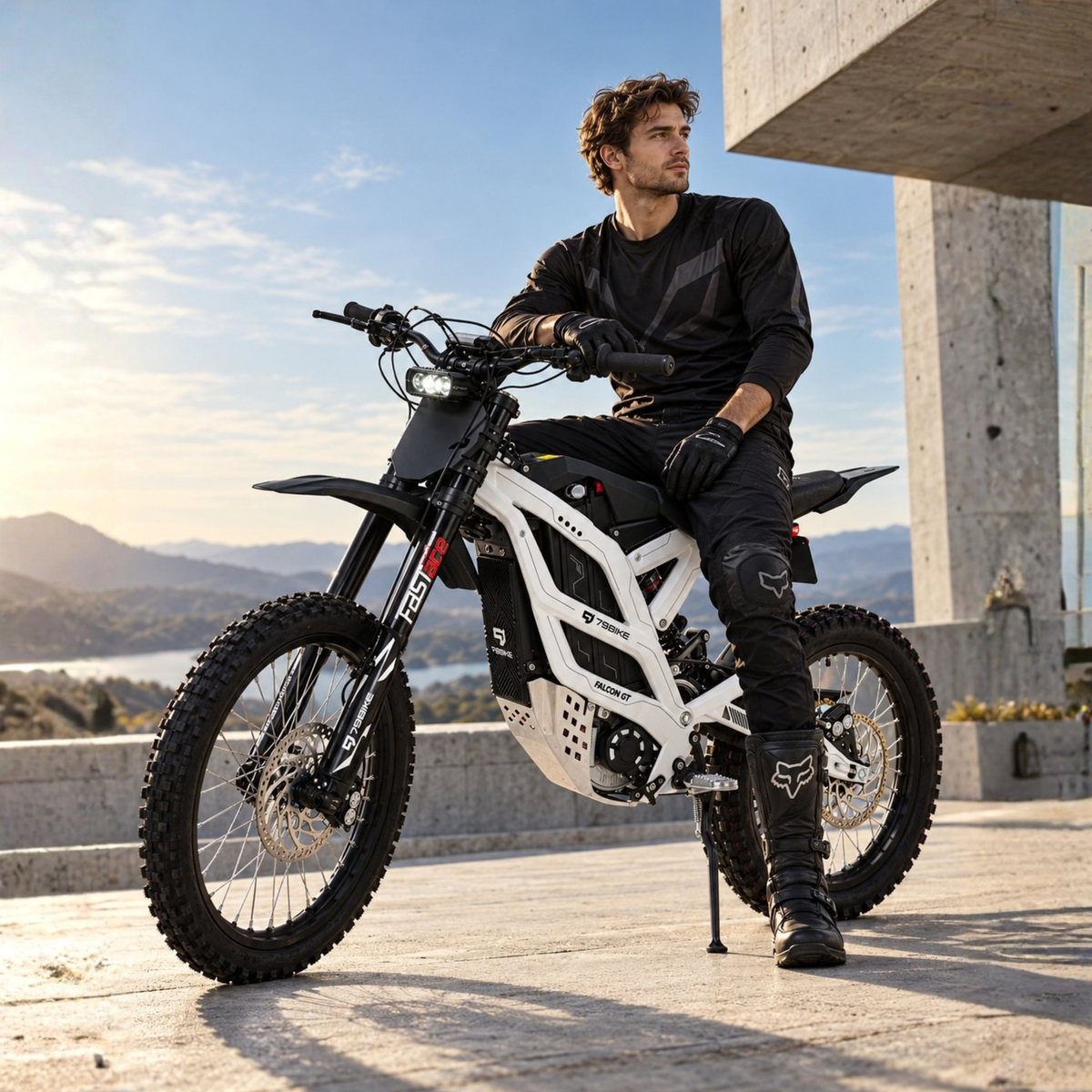 79BIKE Falcon GT - Moto-cross électrique - Wheelyshop