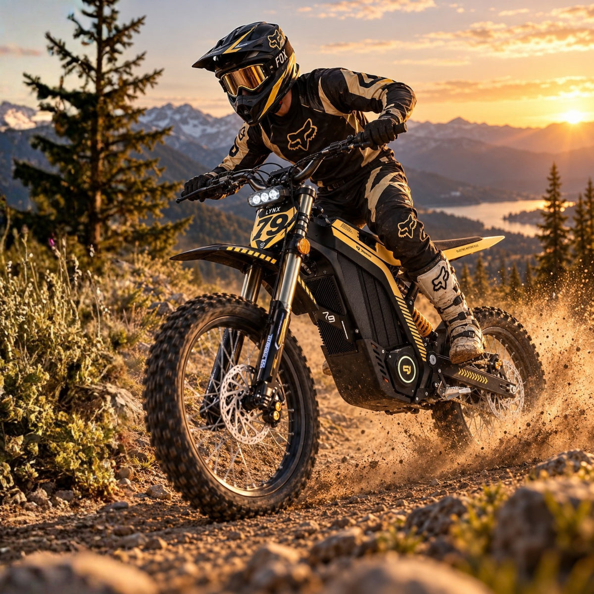79BIKE Lynx Trail - Moto-cross électrique - Wheelyshop
