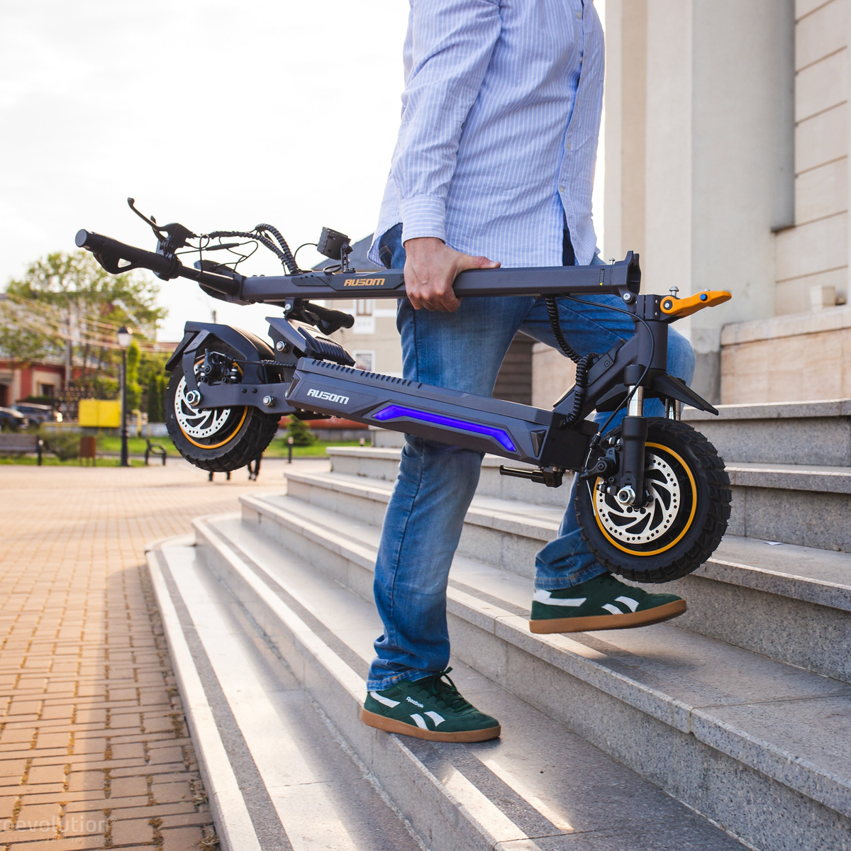 Ausom K20 Pro Dual Motor - Trottinette électrique - Wheelyshop