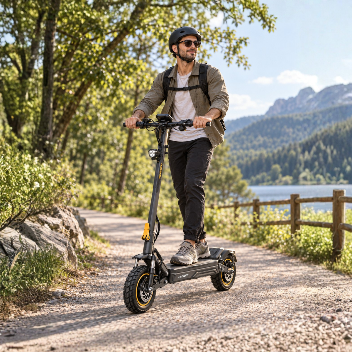 Ausom K20 Pro Dual Motor - Trottinette électrique - Wheelyshop