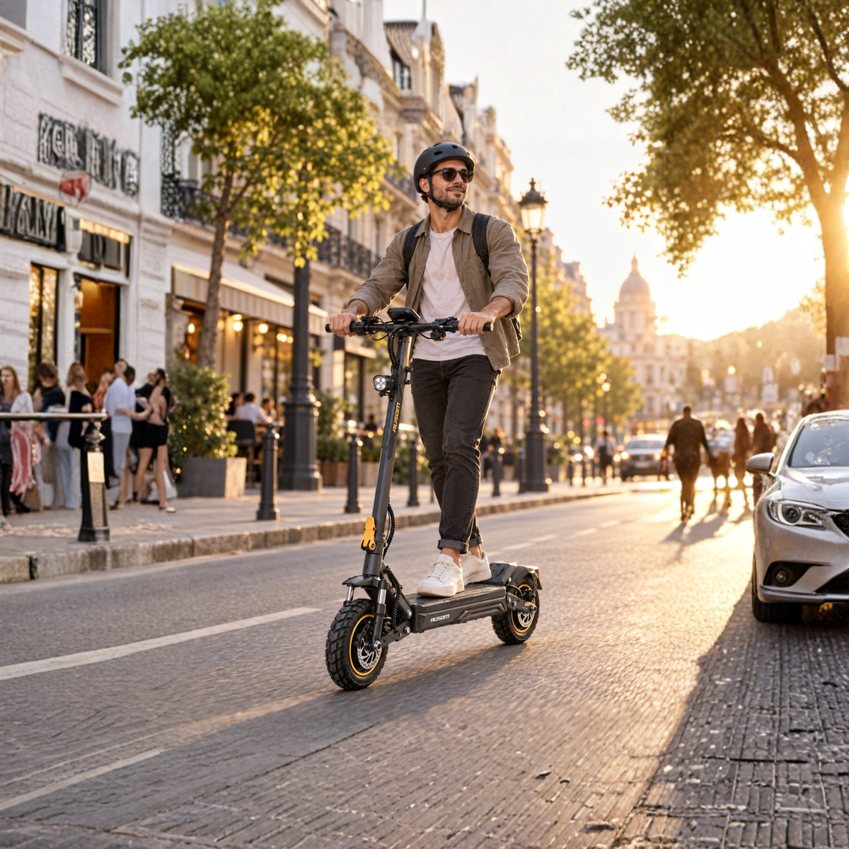 Ausom K20 Pro Dual Motor - Trottinette électrique - Wheelyshop
