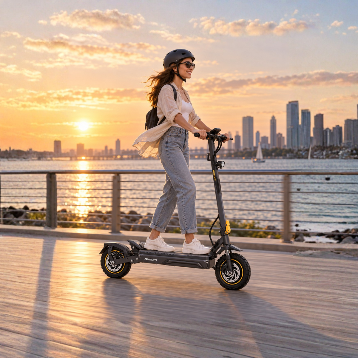 Ausom K20 Pro Dual Motor - Trottinette électrique - Wheelyshop