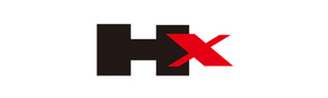 HX logotyp – elektriska fordon och elsparkcyklar från HX hos Wheelyshop
