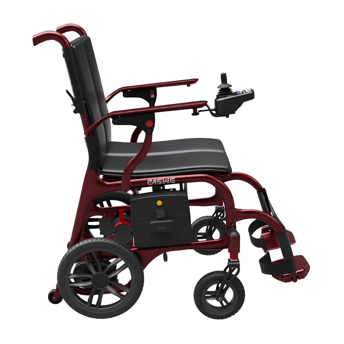 Fauteuil roulant électrique EASWE C30 vu de profil de l'autre côté