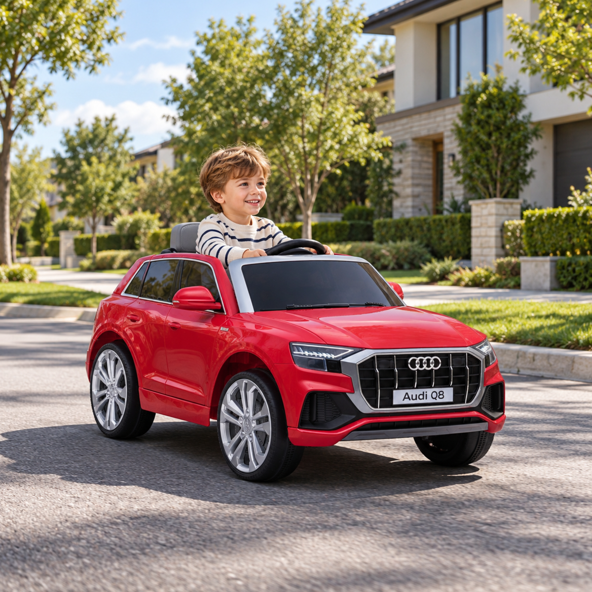 Voiture électrique pour enfants Audi Q8 - Wheelyshop