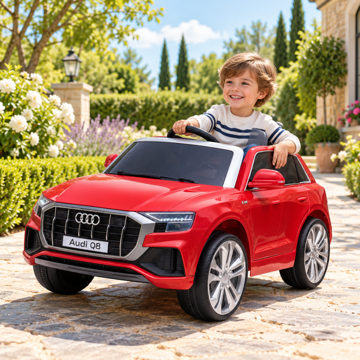 Voiture électrique pour enfants Audi Q8 - Wheelyshop