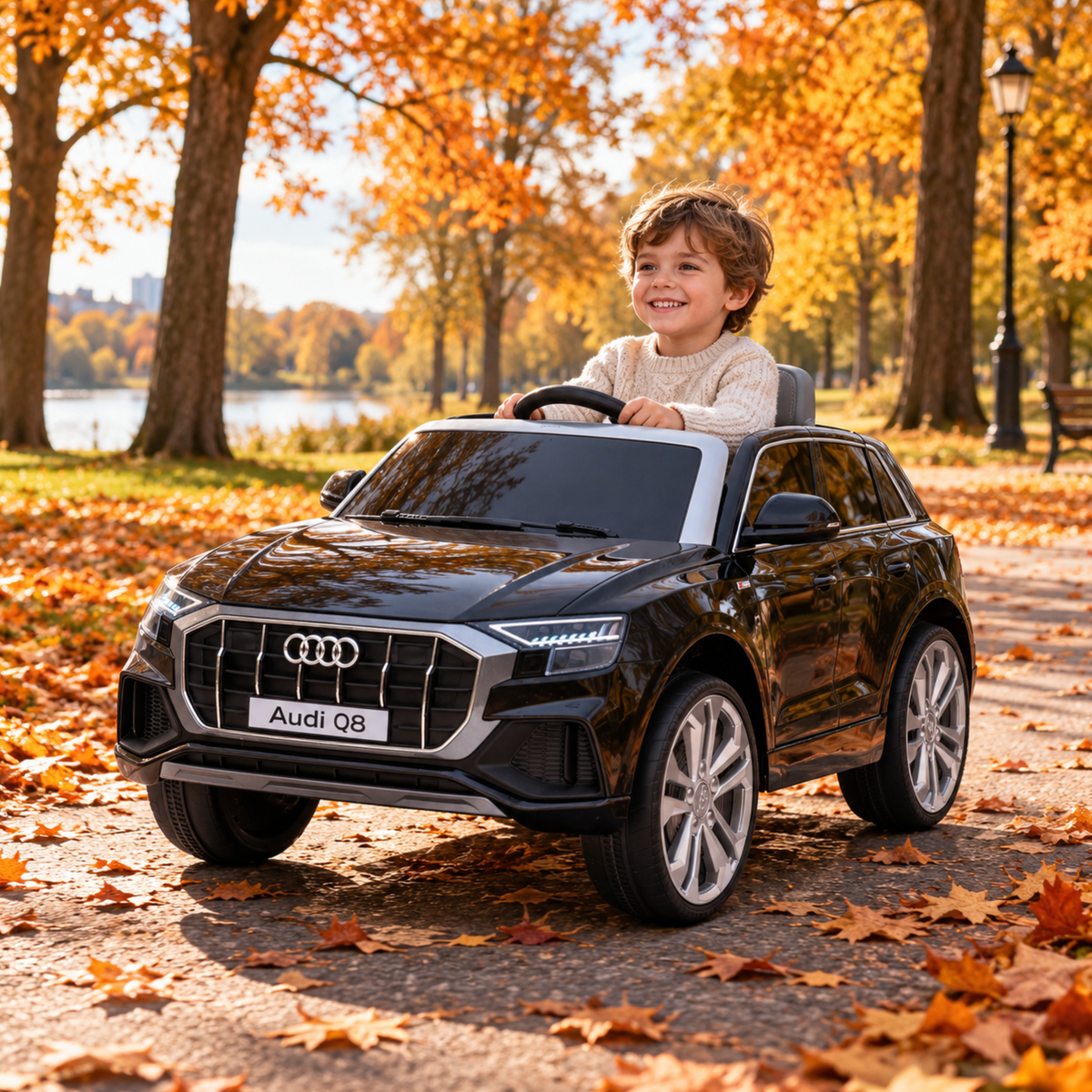 Voiture électrique pour enfants Audi Q8 - Wheelyshop