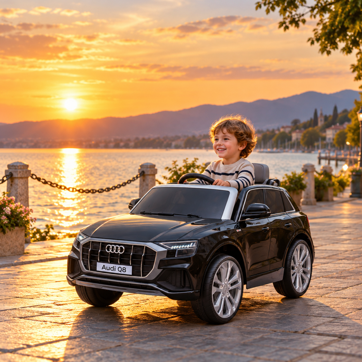 Voiture électrique pour enfants Audi Q8 - Wheelyshop