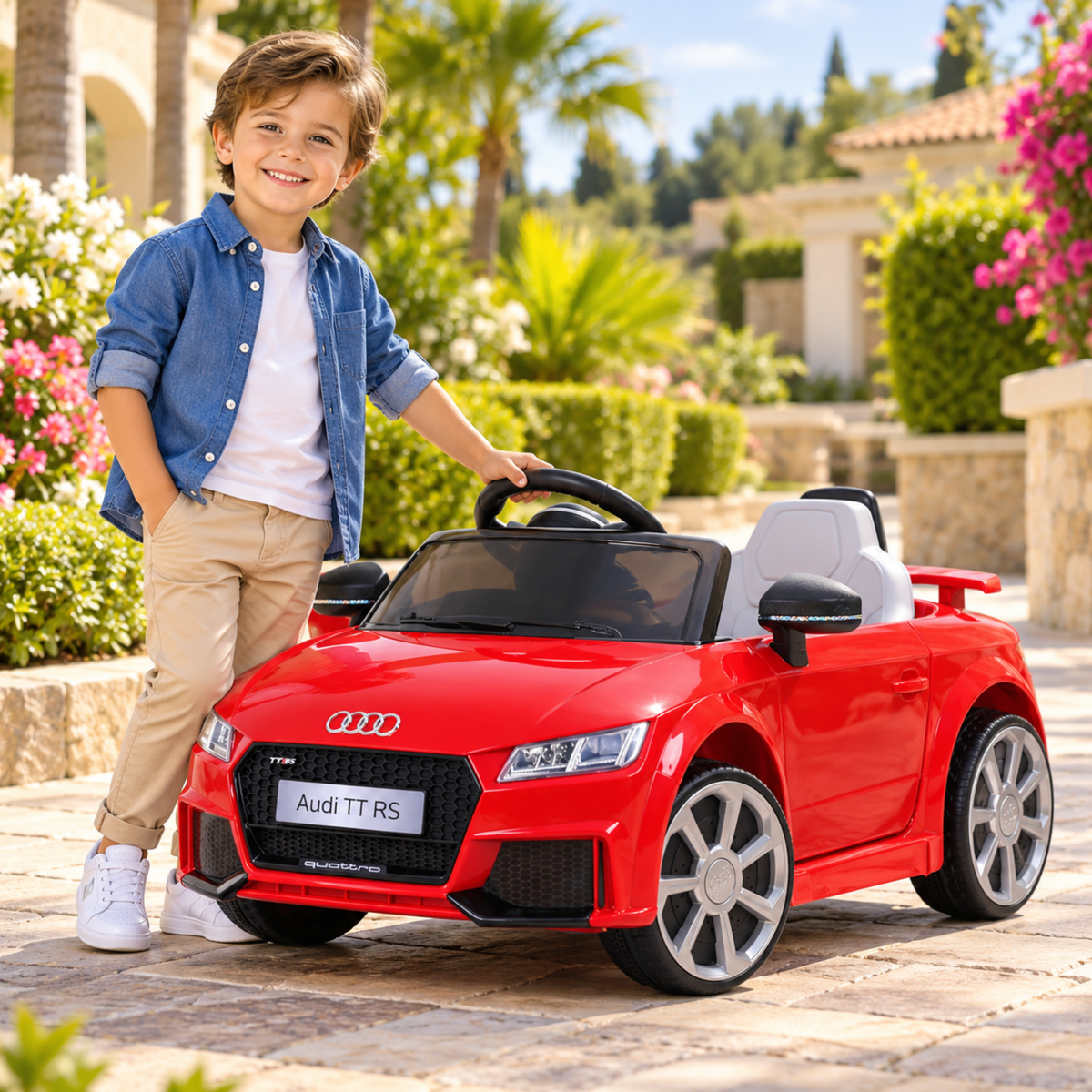 Voiture électrique pour enfants Audi TT RS - Wheelyshop