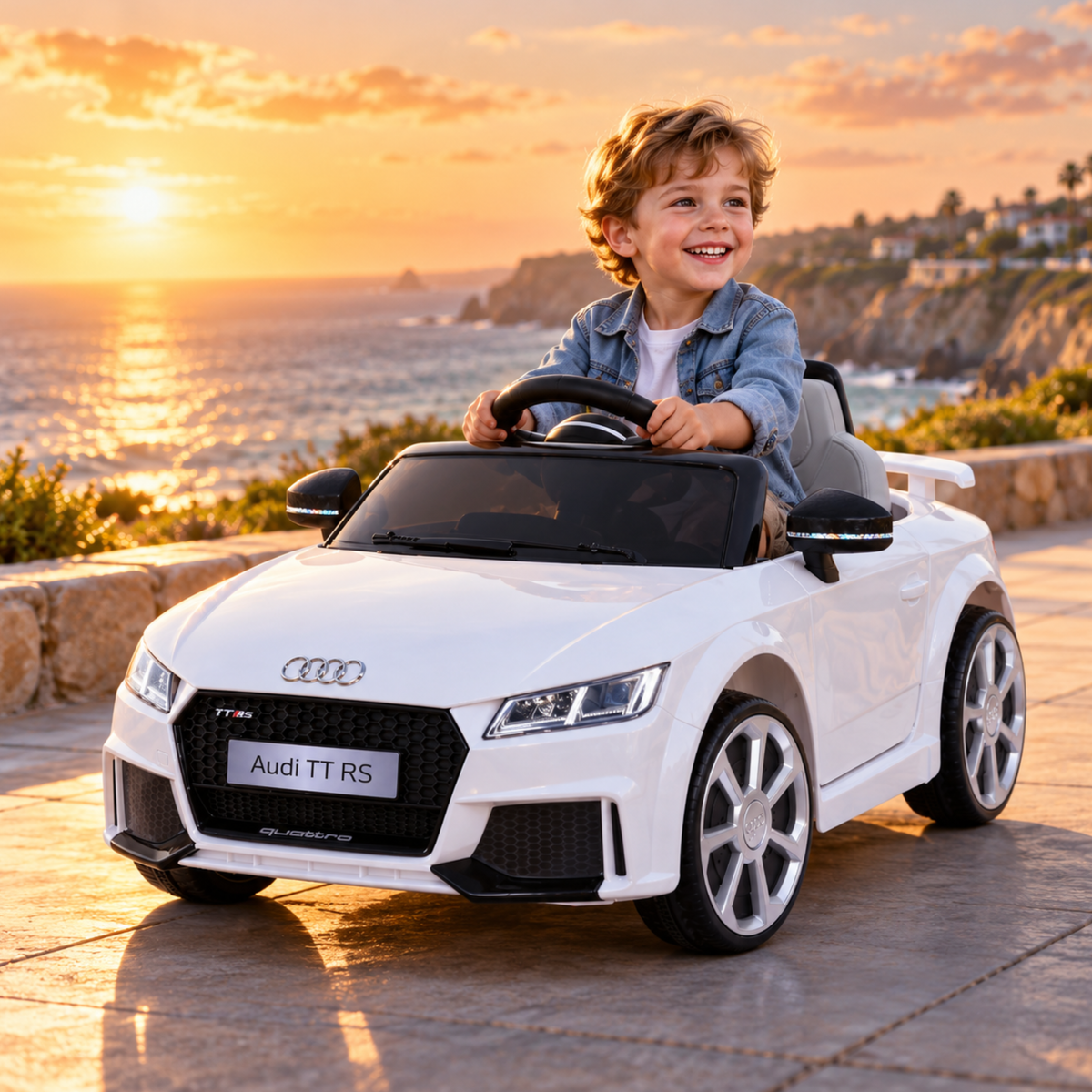 Voiture électrique pour enfants Audi TT RS - Wheelyshop