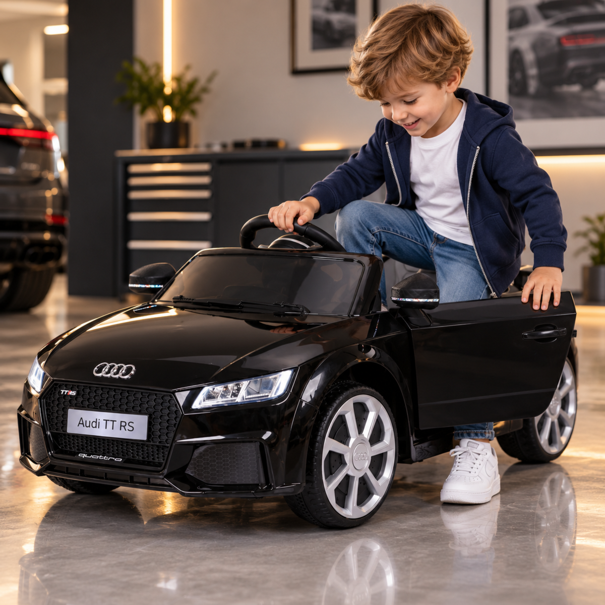 Voiture électrique pour enfants Audi TT RS - Wheelyshop