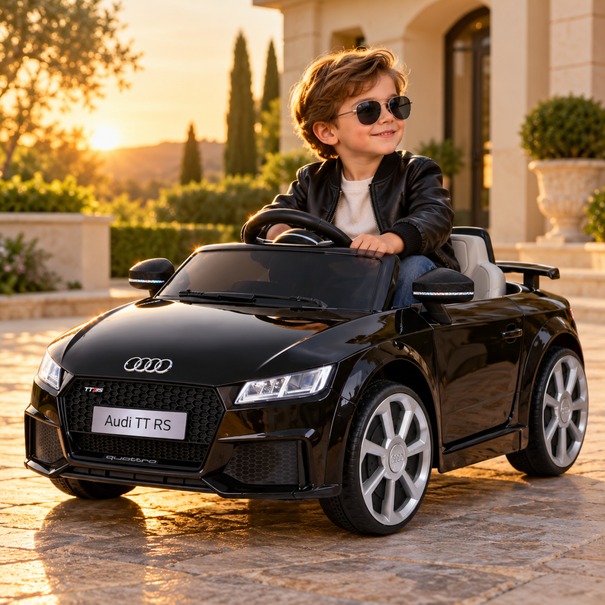 Voiture électrique pour enfants Audi TT RS - Wheelyshop