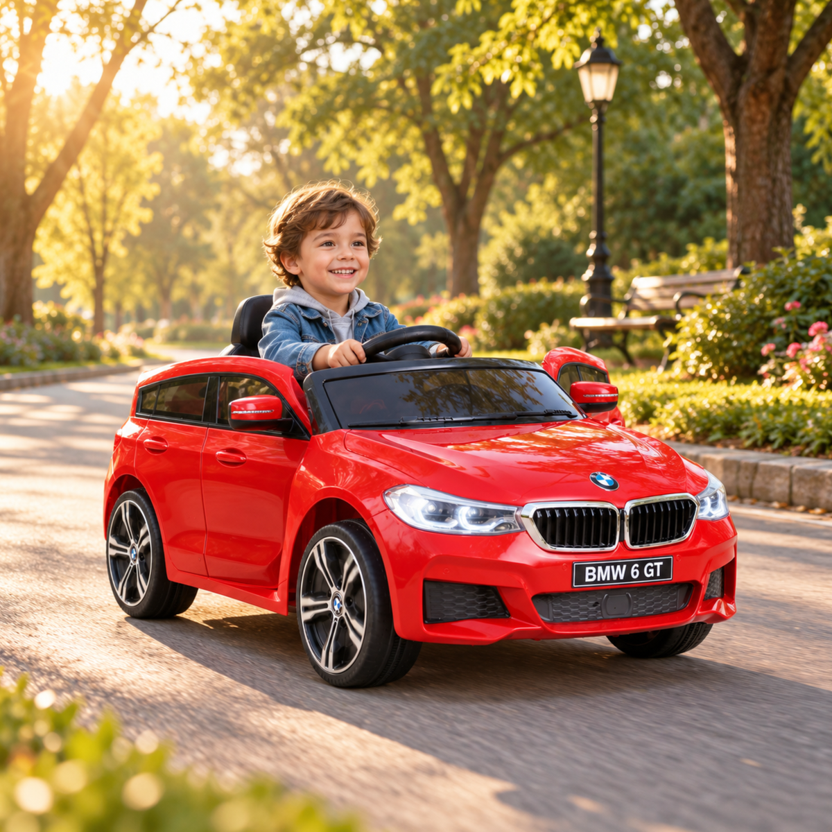 Voiture électrique pour enfants BMW 6GT - Wheelyshop