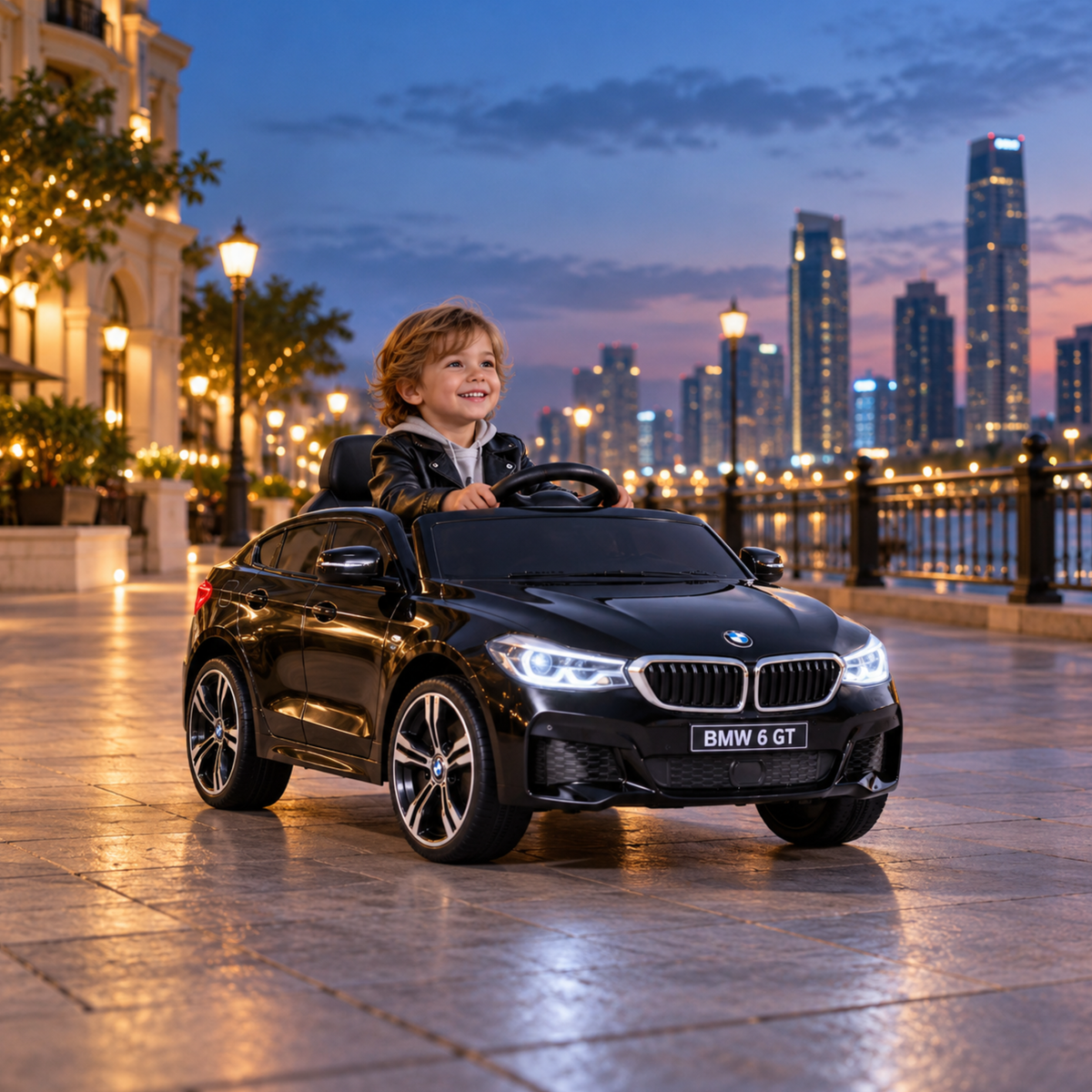 Voiture électrique pour enfants BMW 6GT - Wheelyshop