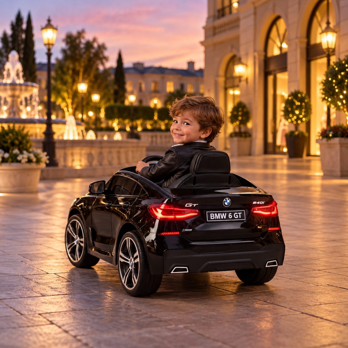 Voiture électrique pour enfants BMW 6GT - Wheelyshop