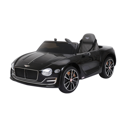 Voiture électrique pour enfants Bentley EXP 12 vue de trois-quarts avant coloris noir
