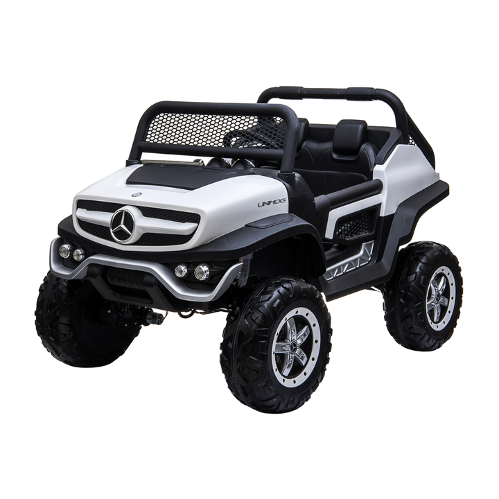 Voiture électrique pour enfants Mercedes Benz Unimog Truck avec puissance moteur 100W (25W ×4) – Wheelyshop
