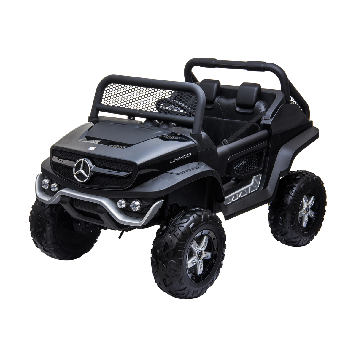 Voiture électrique pour enfants Mercedes Benz Unimog Truck avec port USB – Wheelyshop