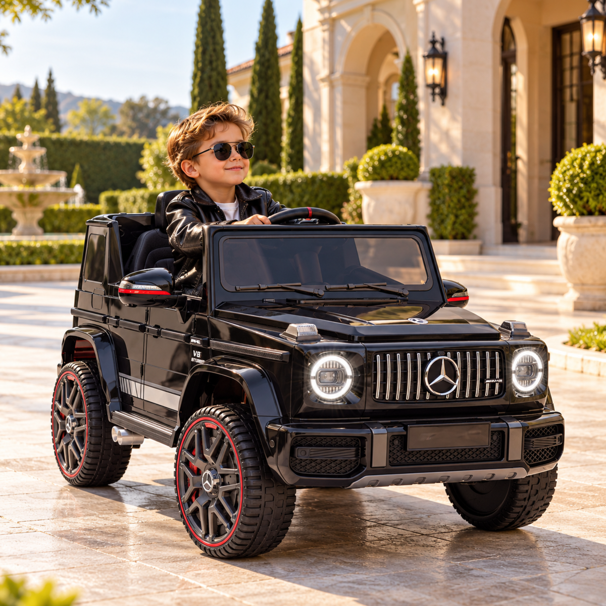 Voiture électrique pour enfants Mercedes G63 AMG - Wheelyshop