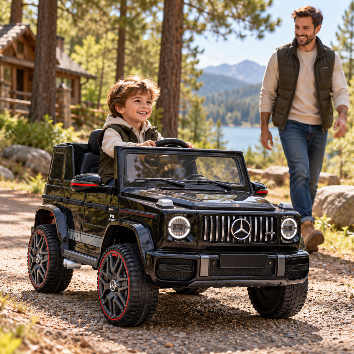 Voiture électrique pour enfants Mercedes G63 AMG - Wheelyshop