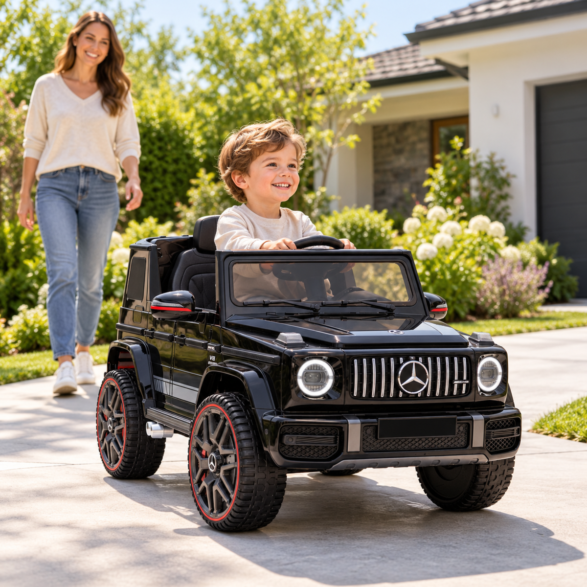 Voiture électrique pour enfants Mercedes G63 AMG - Wheelyshop