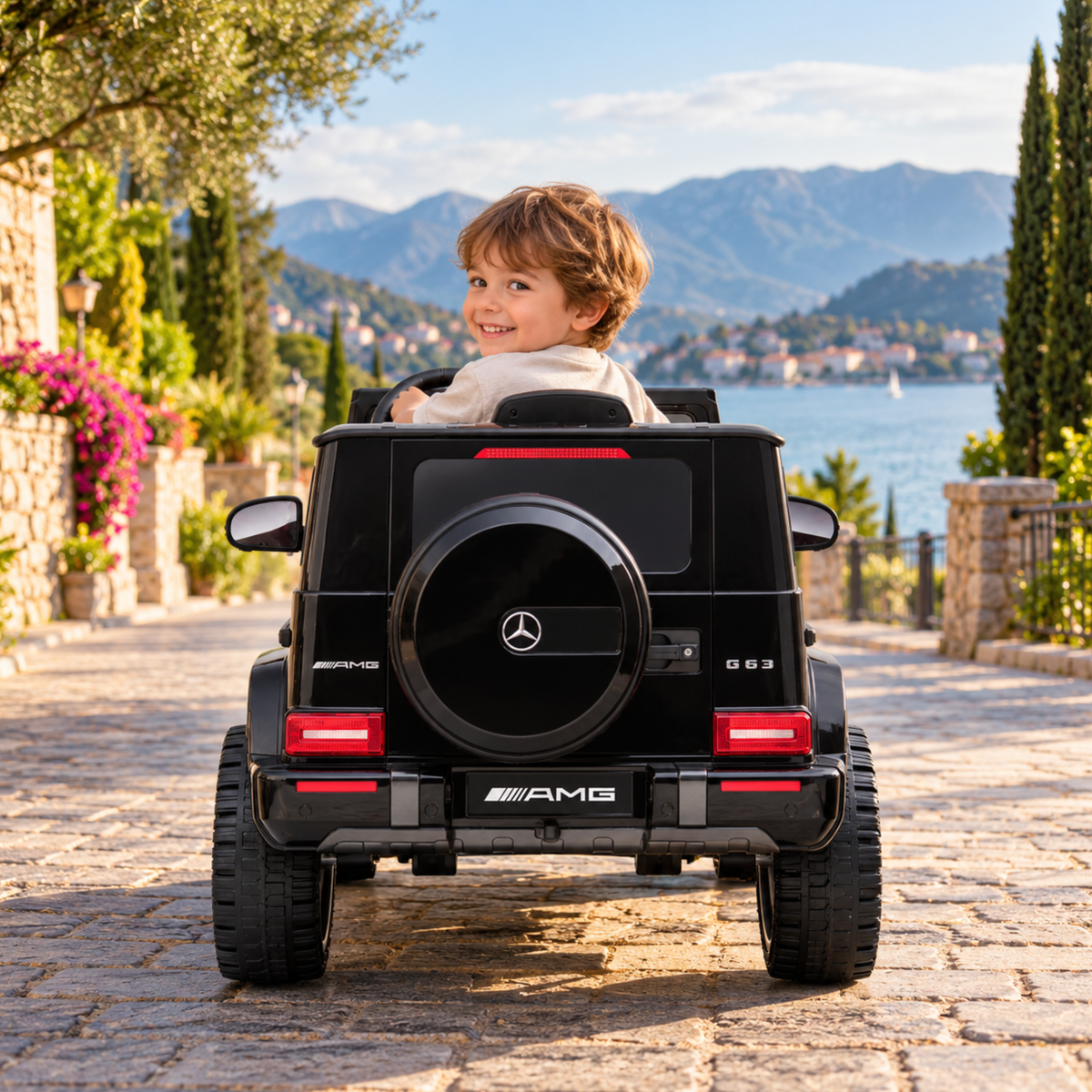 Voiture électrique pour enfants Mercedes G63 AMG - Wheelyshop