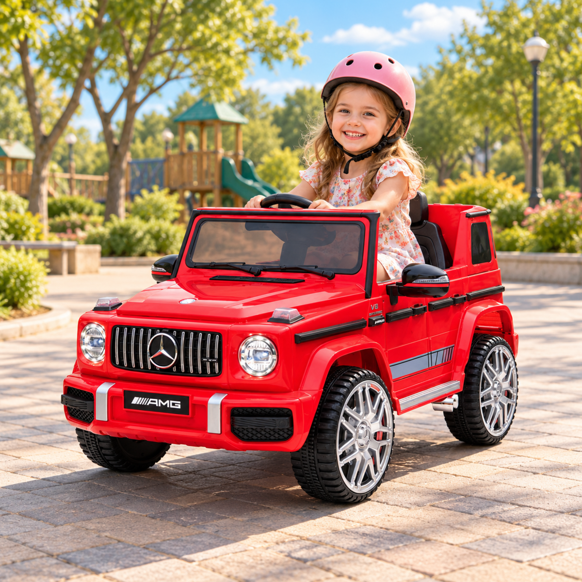 Voiture électrique pour enfants Mercedes G63 AMG - Wheelyshop