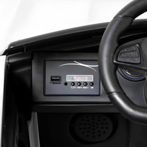 Siège et commandes de la Mercedes GLC Coupé en gros plan