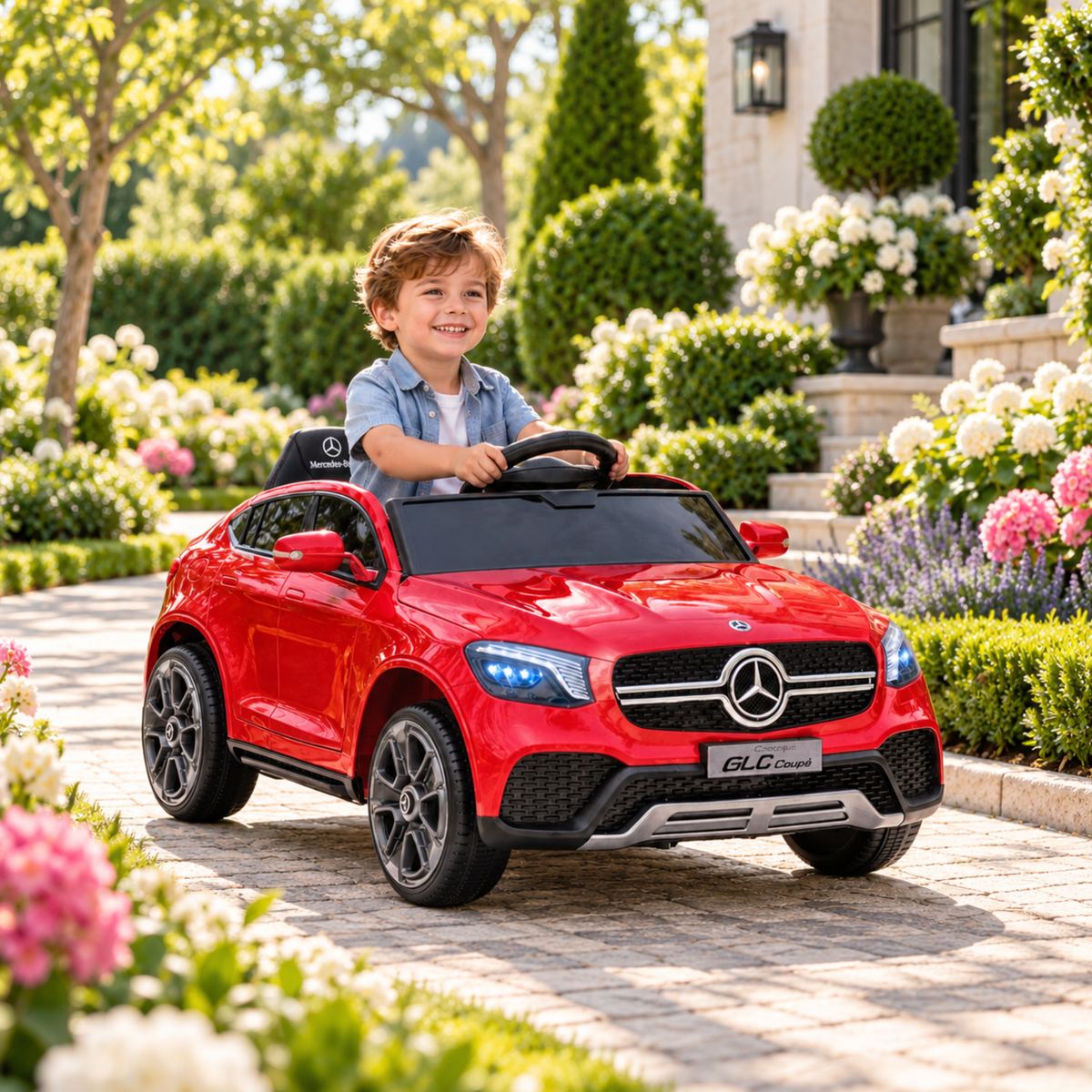 Voiture électrique pour enfants Mercedes GLC Coupé - Wheelyshop