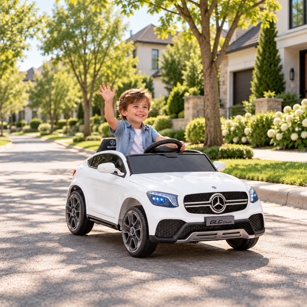 Voiture électrique pour enfants Mercedes GLC Coupé - Wheelyshop